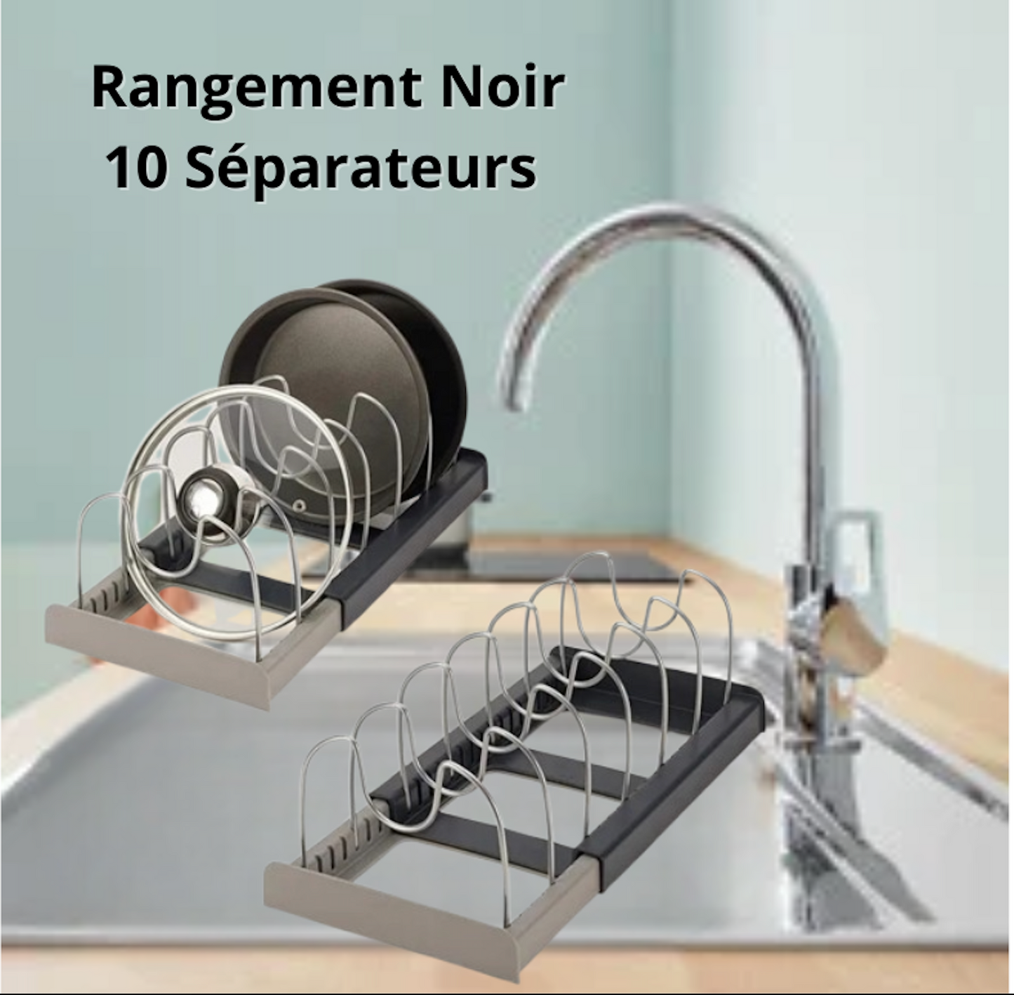 RANGEMENT PLACARD CUISINE - CASSEROLES : La solution intelligente pour votre cuisine